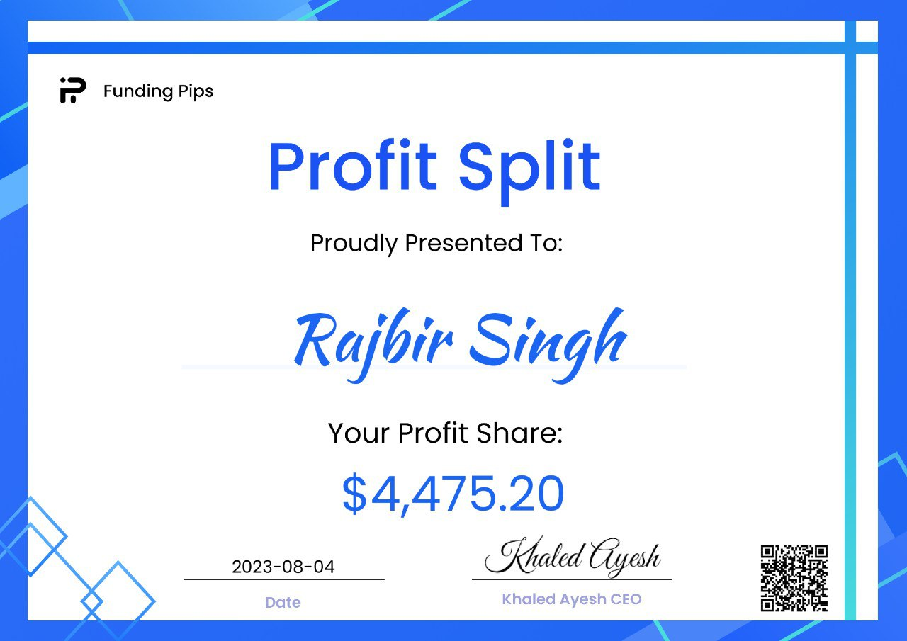 Trading Certificate 18