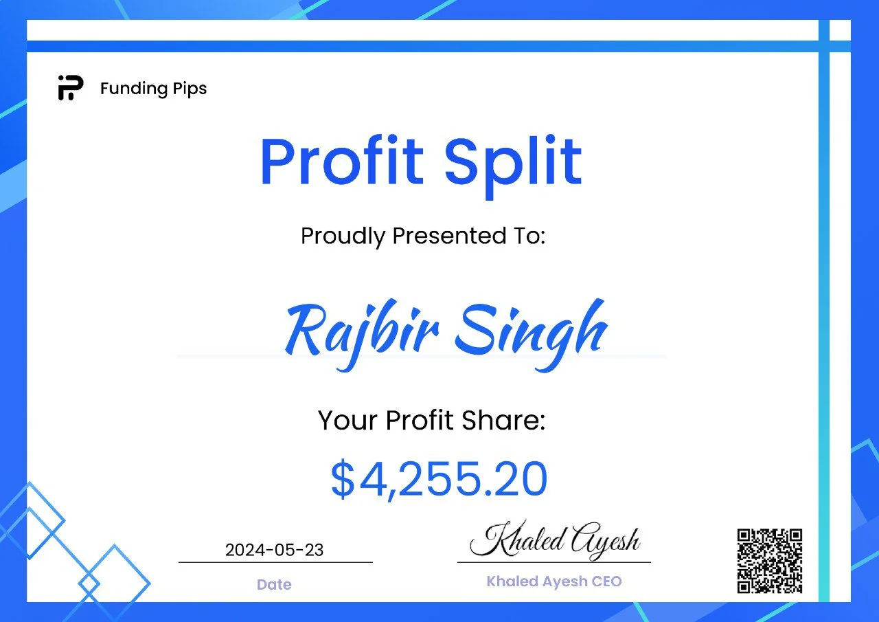 Trading Certificate 25