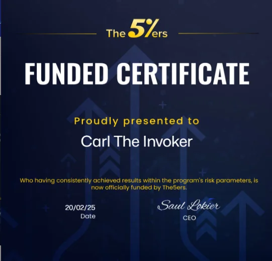 Trading Certificate 73